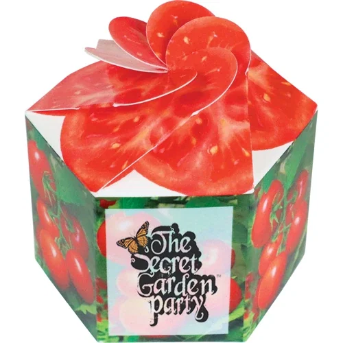 Pop-Up Seed Starter Kit color choice for trade-show seed giveaways