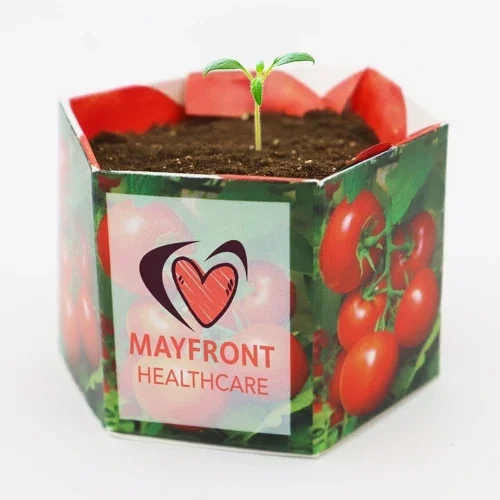 Pop-Up Seed Starter Kit alternate color option for branded garden giveaways