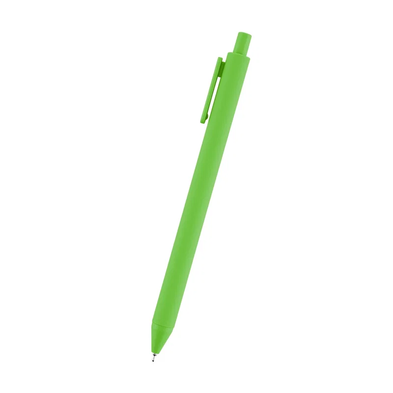 Rounded end cap finishing the back of the pen