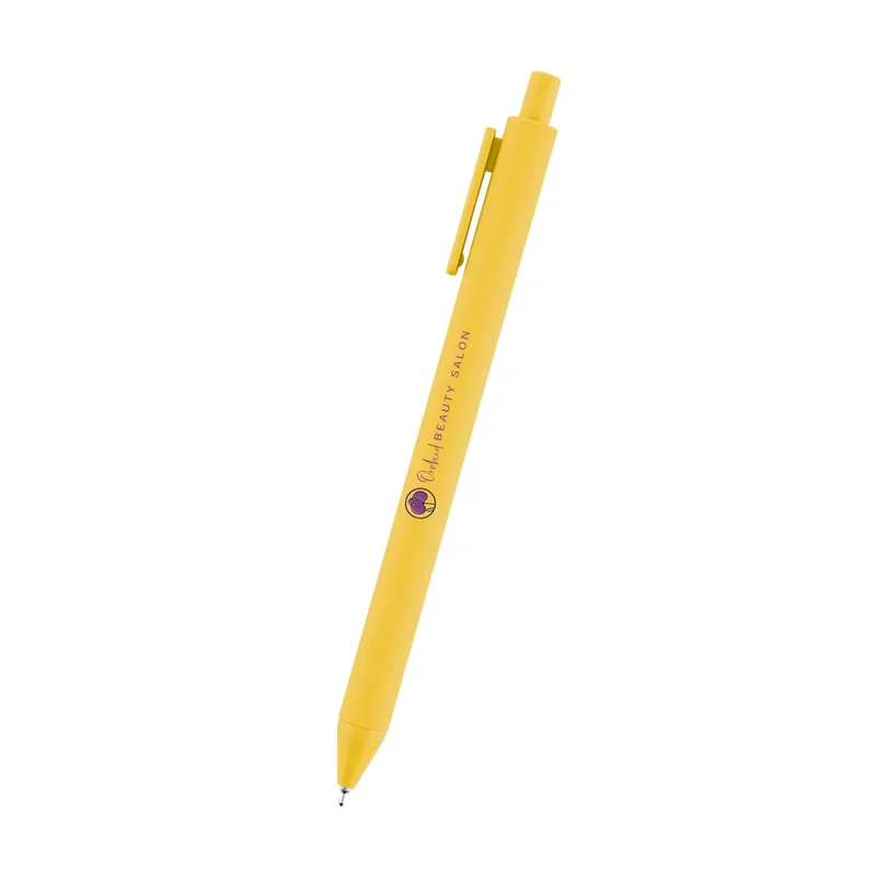 Bundle of pens ready for a giveaway table