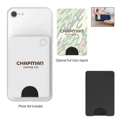 Card slot shown holding a few everyday essentials