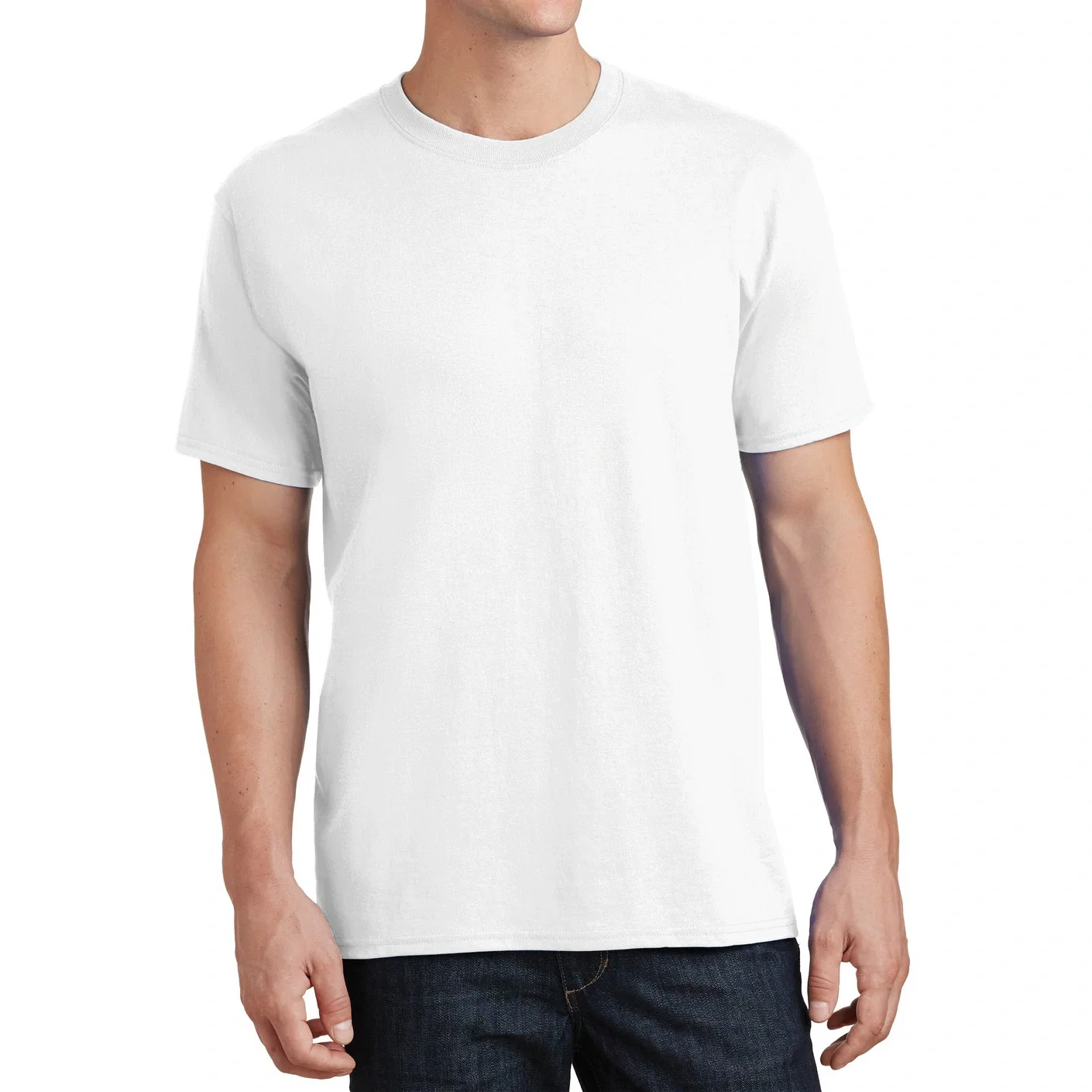 Ribbed collar detail at the neckline