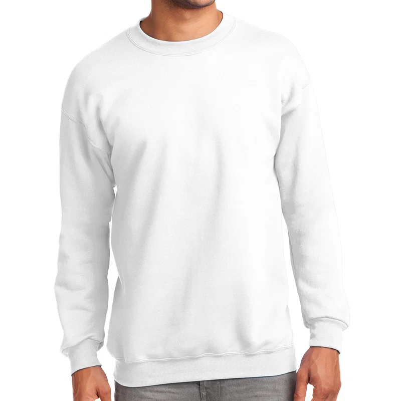 Port & Company® Essential Fleece Crewneck Sweatshirt — view 2