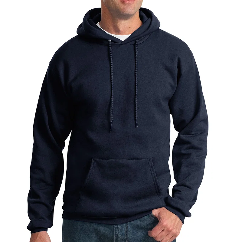 Port & Company® Essential Fleece Pullover Hooded Sweatshirt — view 3