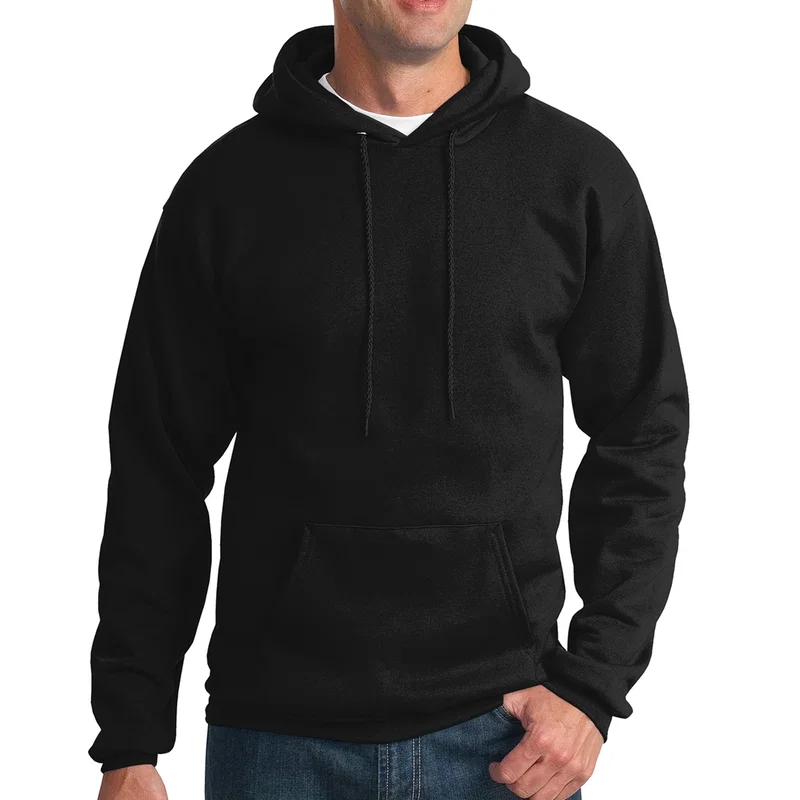 Port & Company® Essential Fleece Pullover Hooded Sweatshirt — view 4