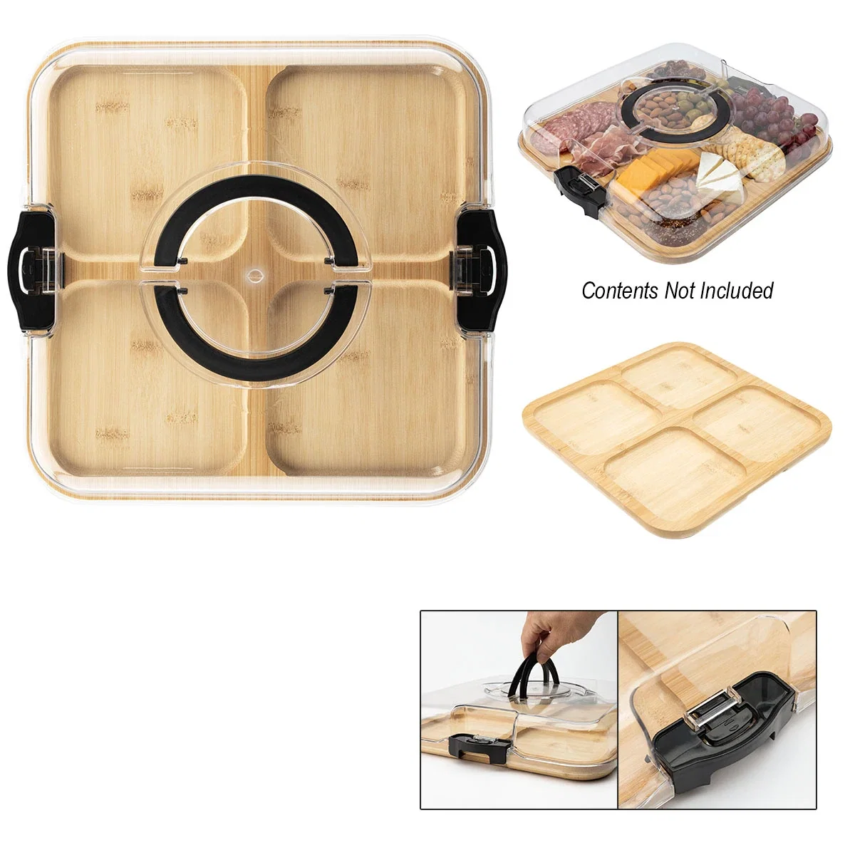 Board carried closed to a picnic spot