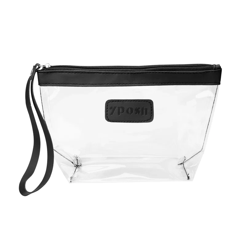 Posh Clear Wristlet Pouch — view 2