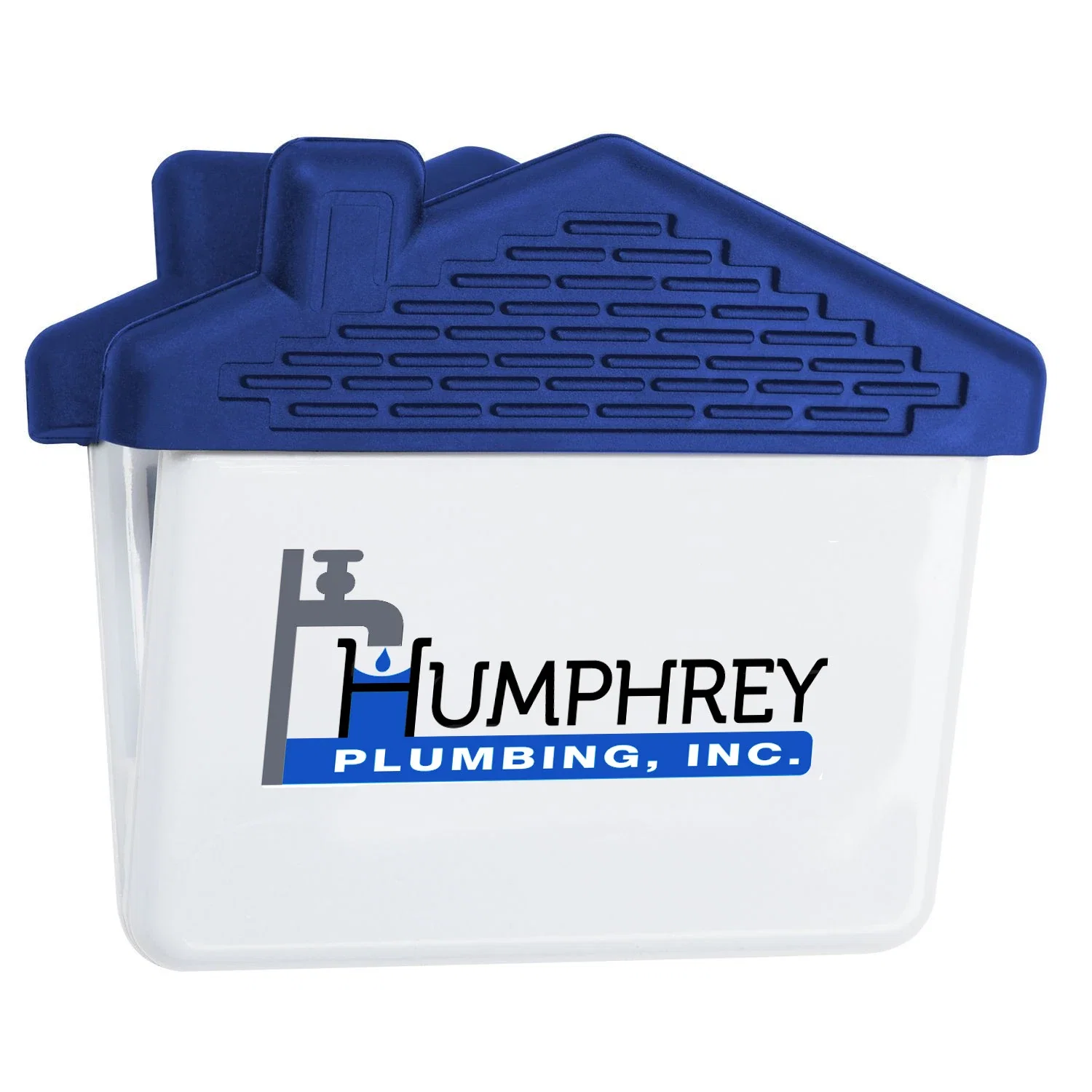 Custom Power Clip House — Blue-White — view 2