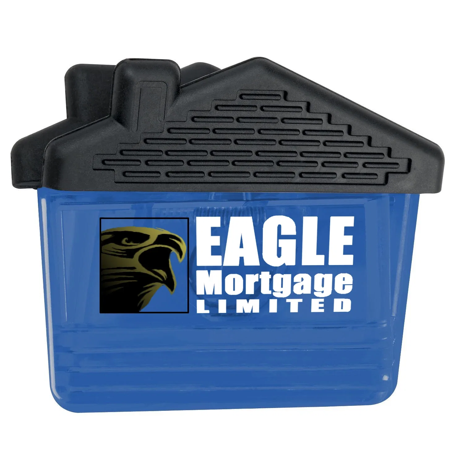 Custom Power Clip House — Trans Blue — view 3