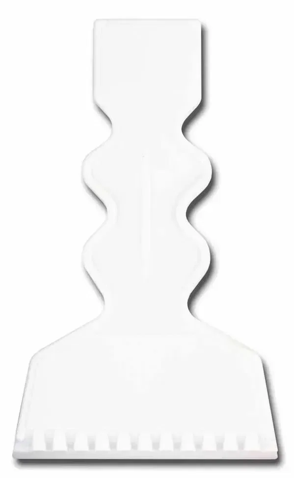 Power-Grip Ice Destroyer. Impact styrene ice scraper with grip handle for winter auto dealer giveaways, view 2
