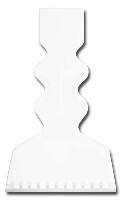 Power-Grip Ice Destroyer. Impact styrene ice scraper with grip handle for winter auto dealer giveaways, view 2