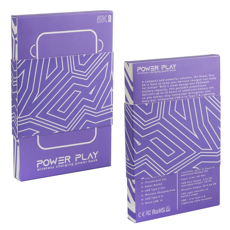 Power Play 5K Wireless Charging Power Bank — view 11