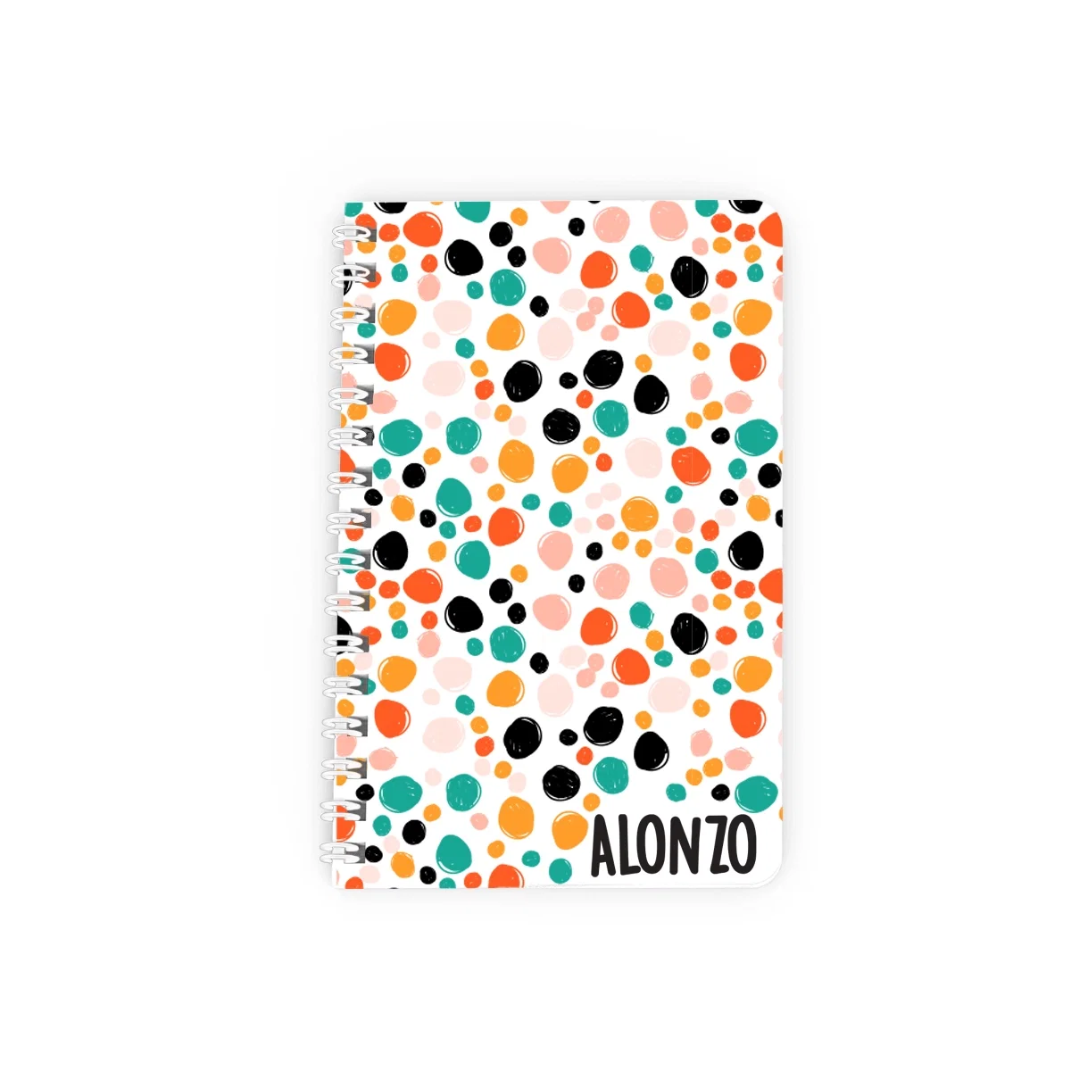 Logo space centered on the plain cover