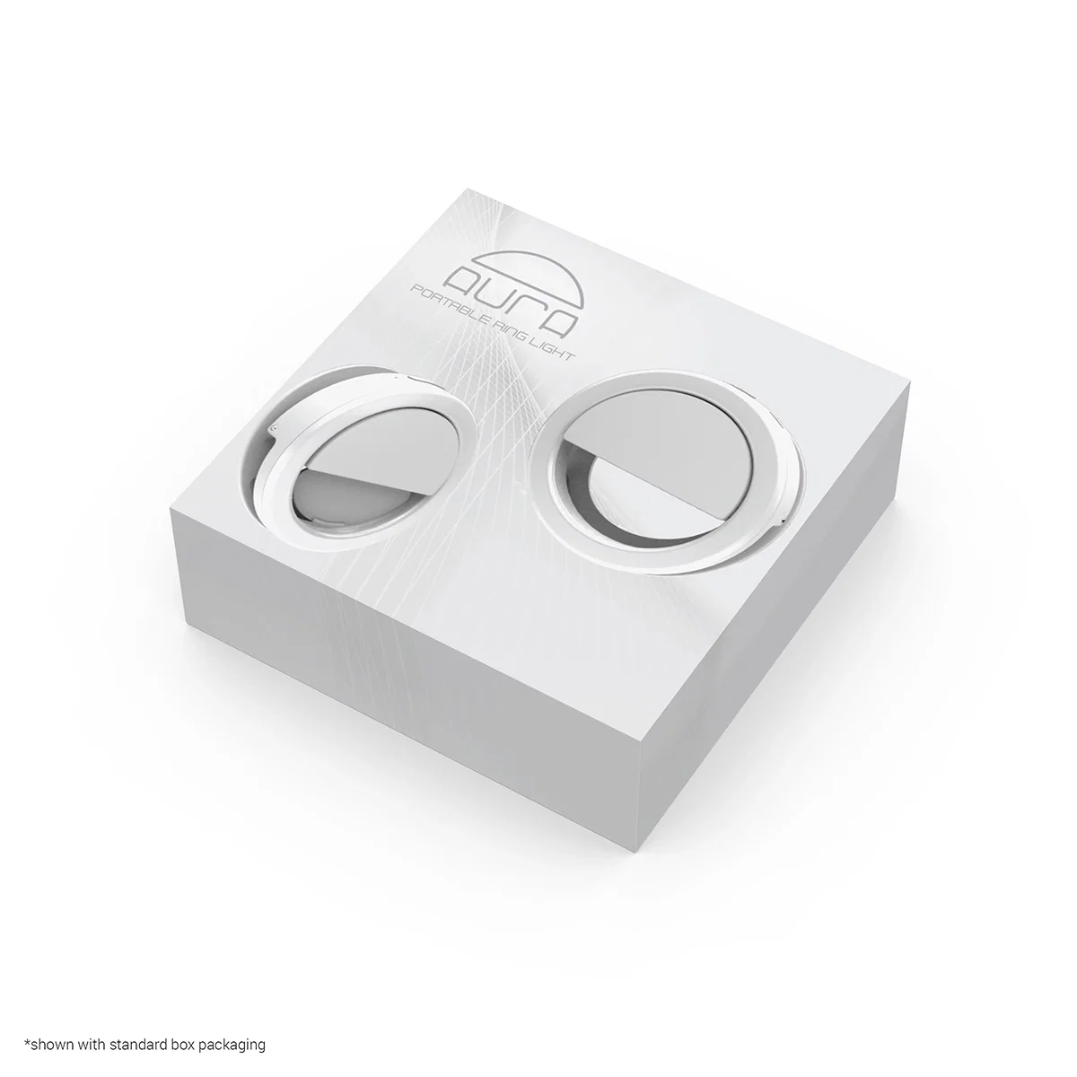 White ring shown alone from the front