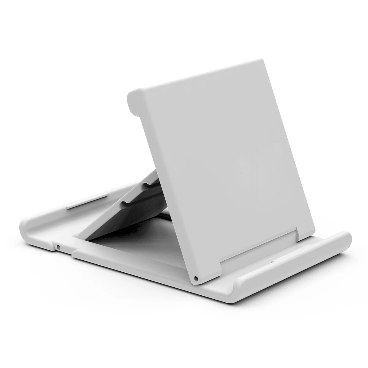 Flat profile when the stand is collapsed shut
