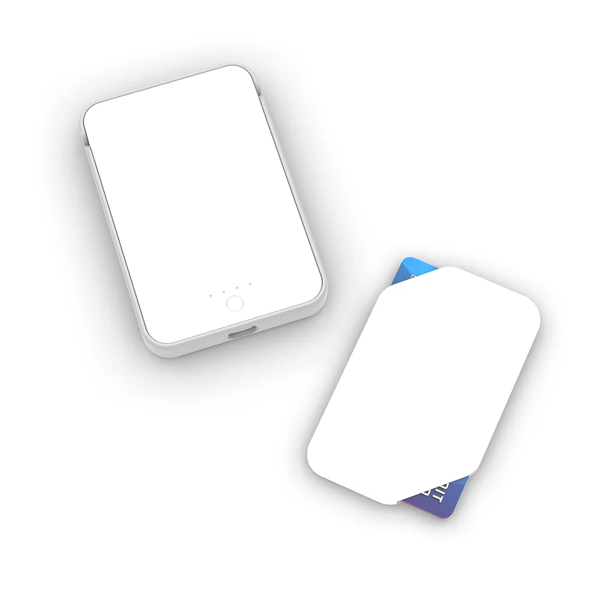 Kit pieces stacked to show the compact travel footprint