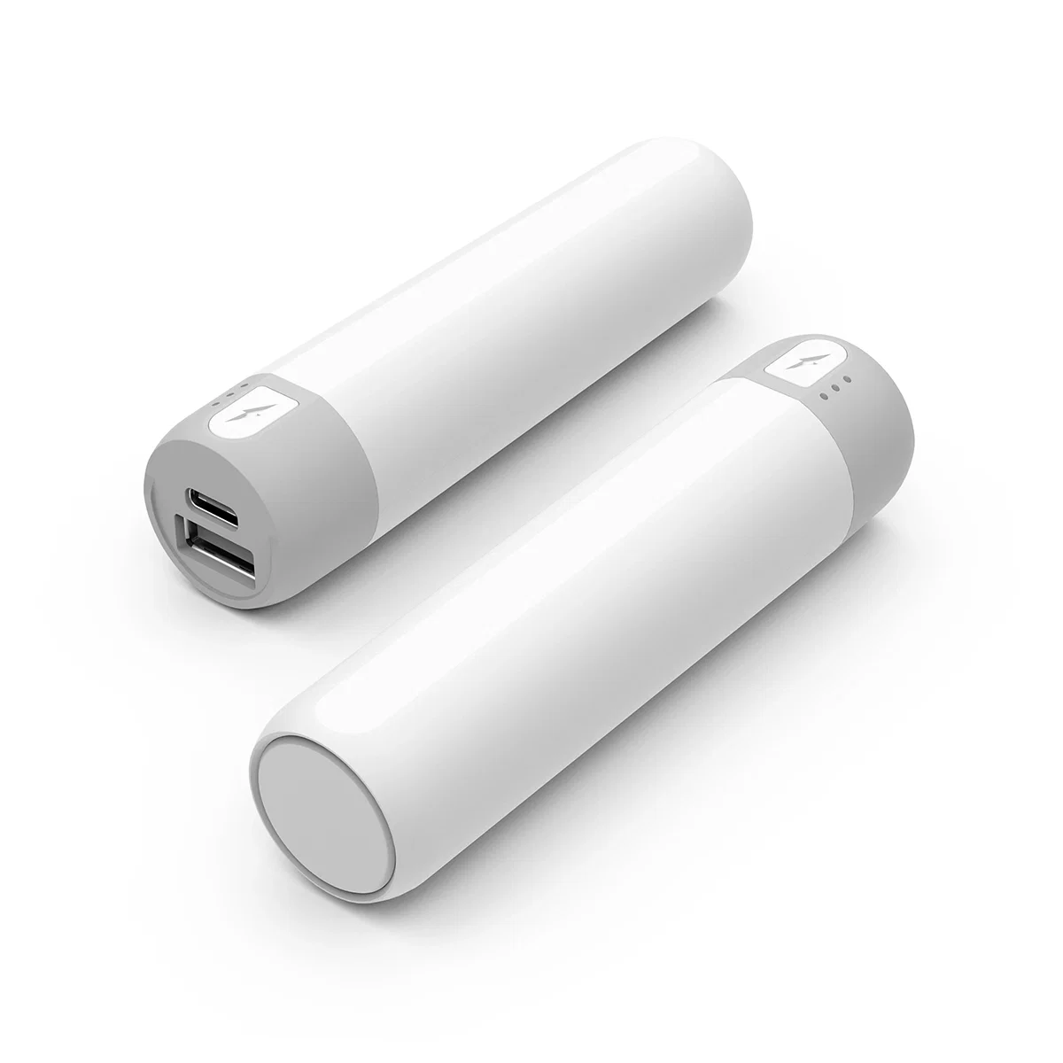 Charging port along the narrow end of the unit