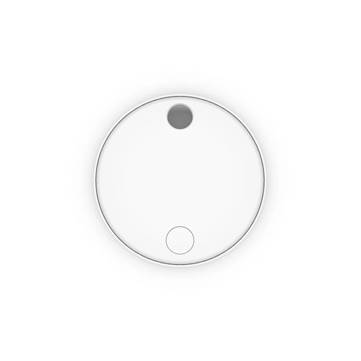 Front face of the small key fob viewed straight on