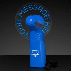 Pre-Programmed Mini Fans with LEDs