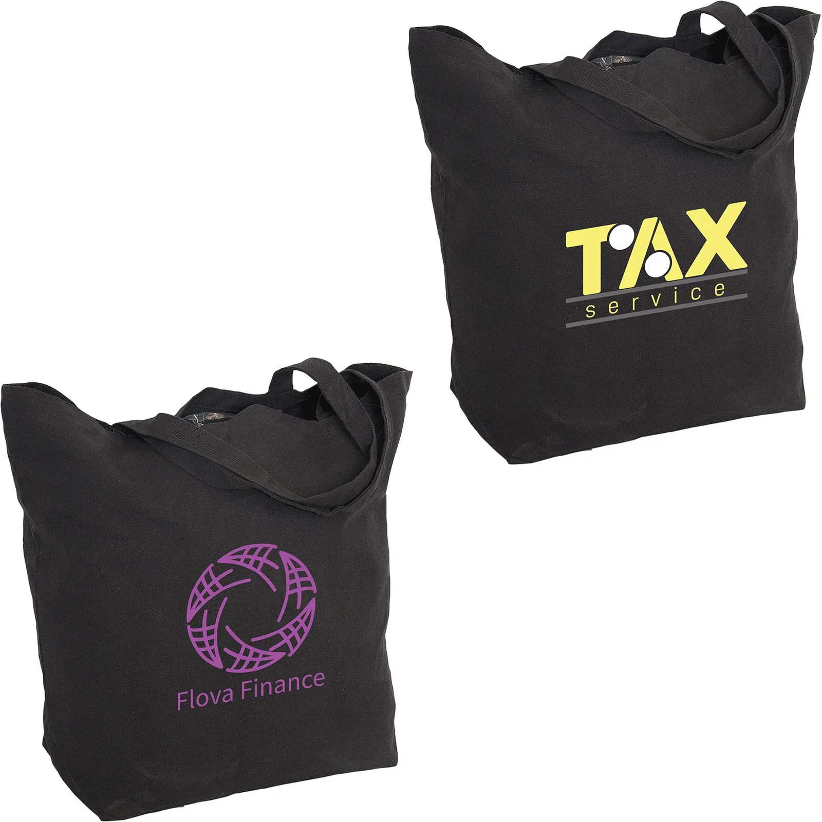 12oz Cotton Canvas Tote Bag: Premium 20" W X 17.5" H