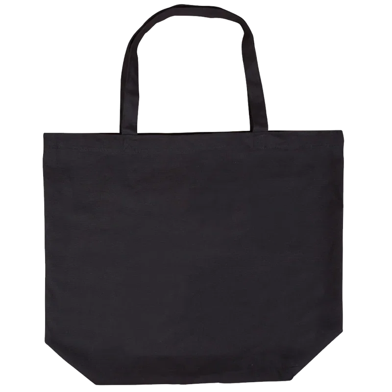 12oz Cotton Canvas Tote Bag: Premium 20" W X 17.5" H — view 2