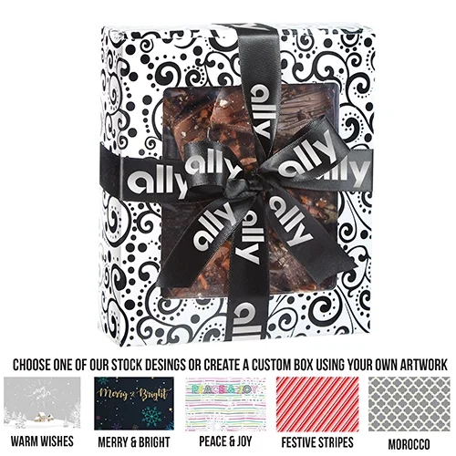 Premium Chocolate Bark Gift Assortment Box — view 4