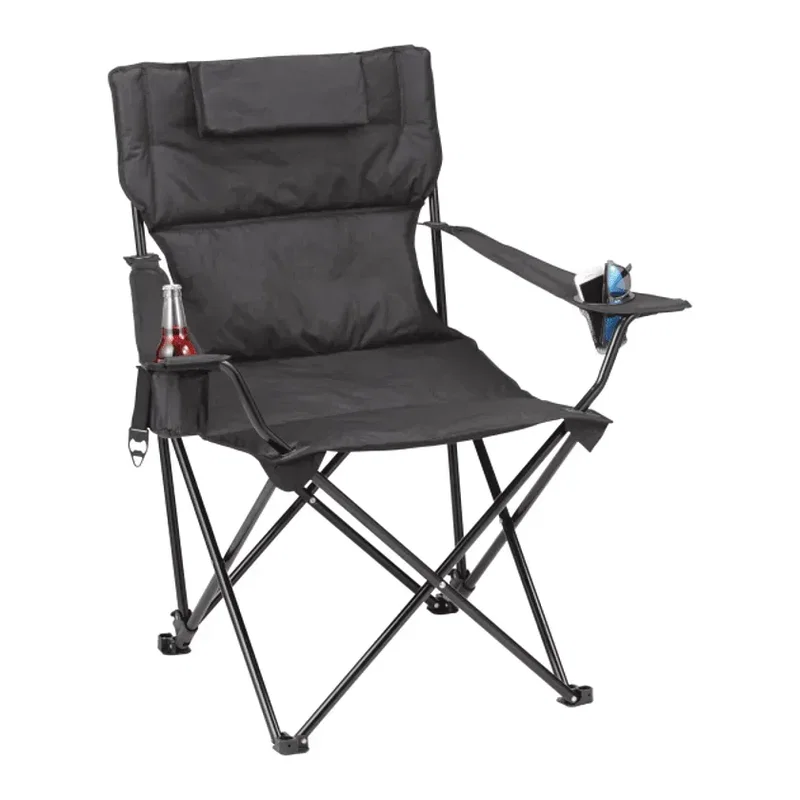 Premium Padded Foldable Outdoor Reclining Camping Chair (400lb Capacity) — view 6