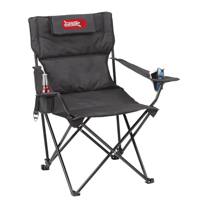 Premium Padded Foldable Outdoor Reclining Camping Chair (400lb Capacity) — view 9