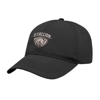 Three-quarter angle taken across the hat