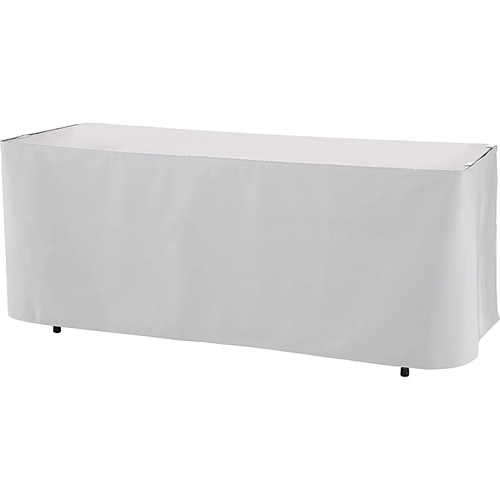 Premium Polyester, All Over Full Color Table Skirt, 3 sided, 6 foot — view 2