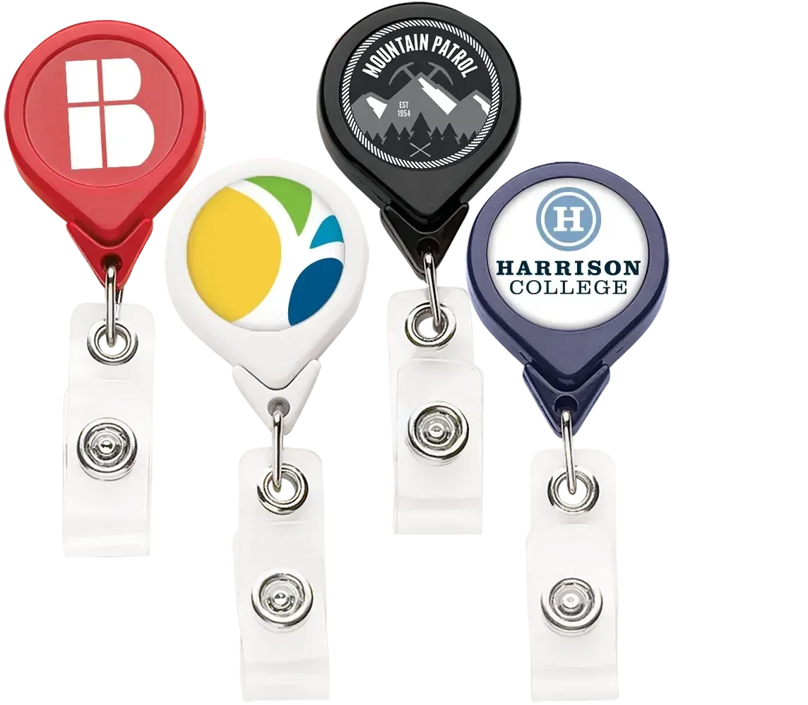 Premium Retractable Badge Reel (360 Alligator Clip & Anti-Twist)