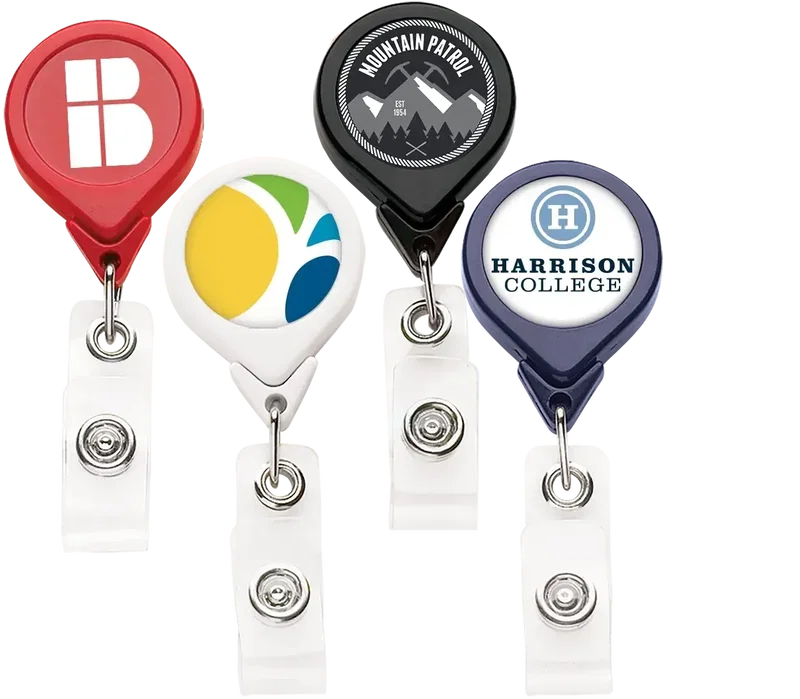 Premium Retractable Badge Reel (360 Alligator Clip & Anti-Twist)