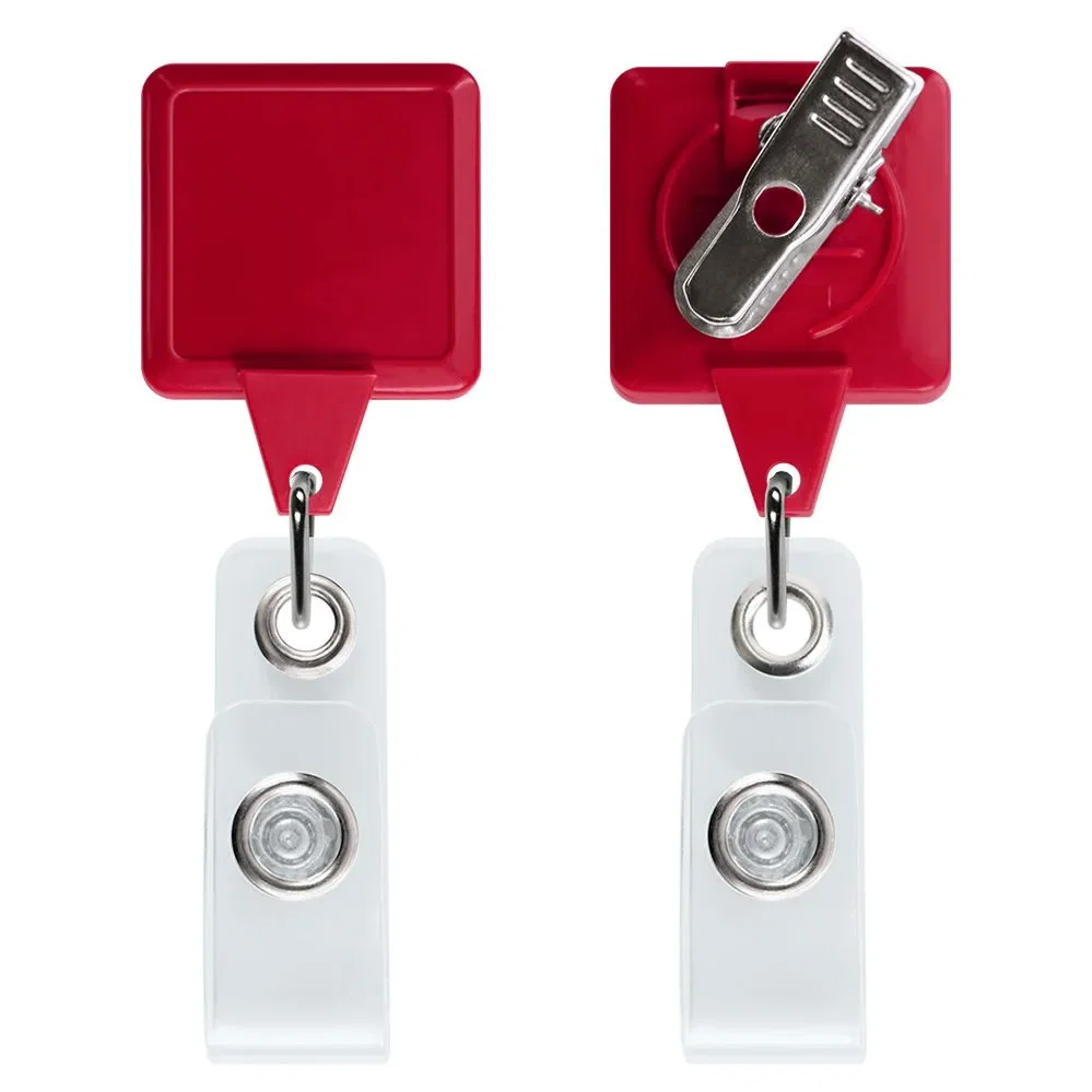 Premium Retractable Badge Reel (360 Alligator Clip & Anti-Twist) — view 4
