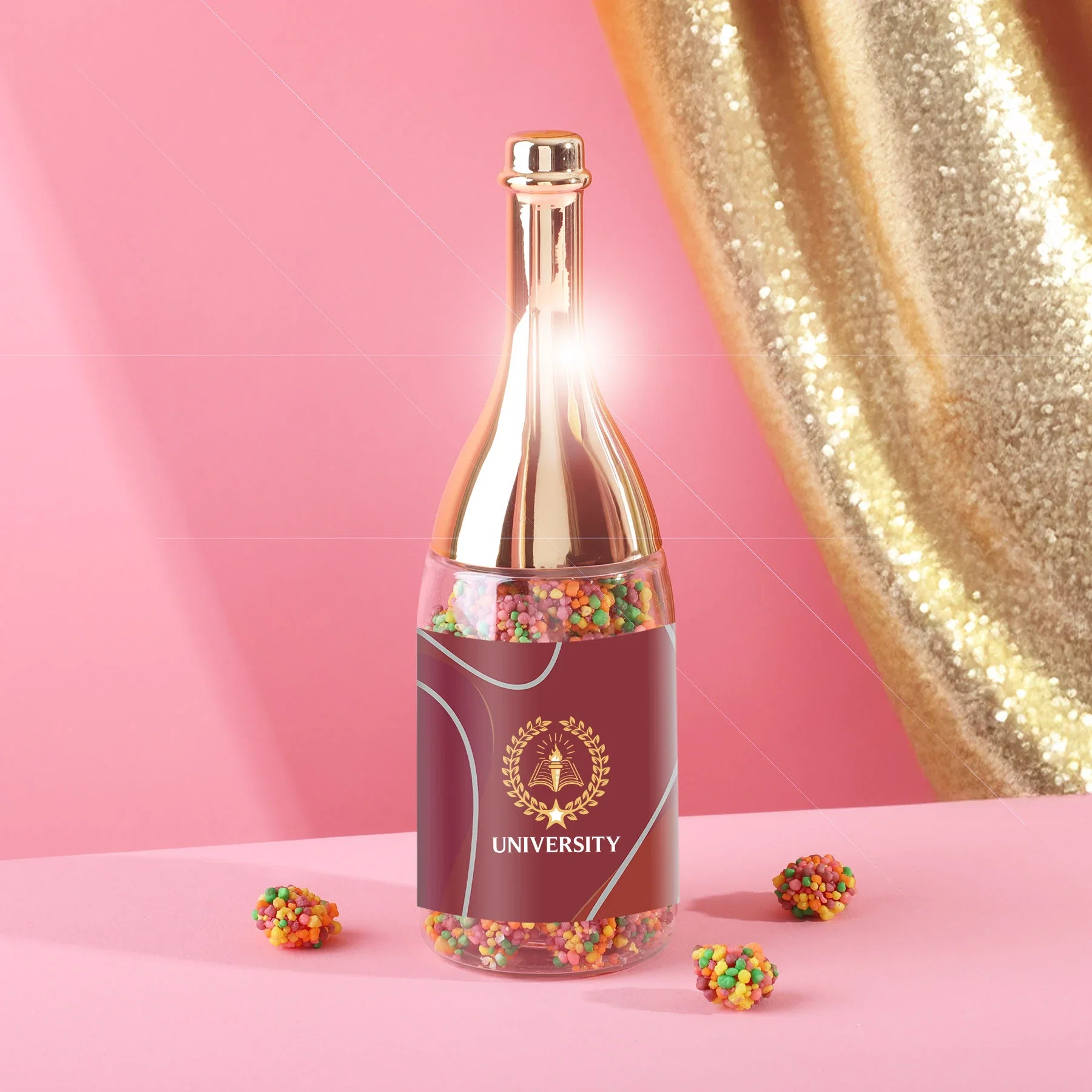 Sweet Spritz Champagne Bottle: Premium