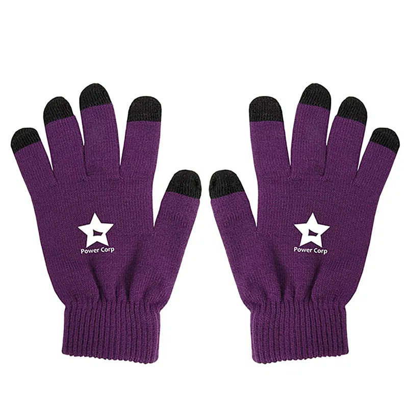 Premium Touch Screen Knit Gloves