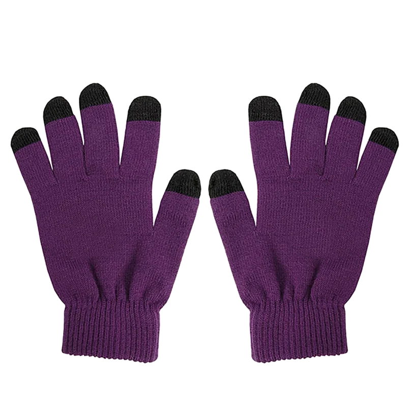 Premium Touch Screen Knit Gloves — view 8