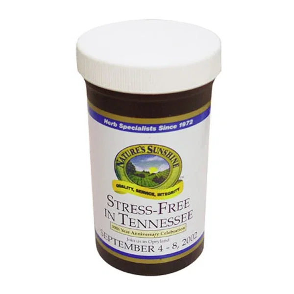Prescription bottle shaped stress reliever, 3.75 inches tall