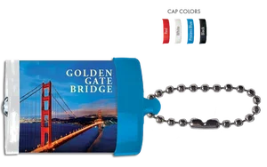 Pressalite Squeeze-On LED Keychain Light