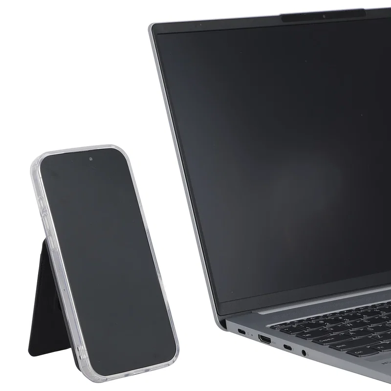 Close-up of the custom logo imprint area on the Prestige Power Bank