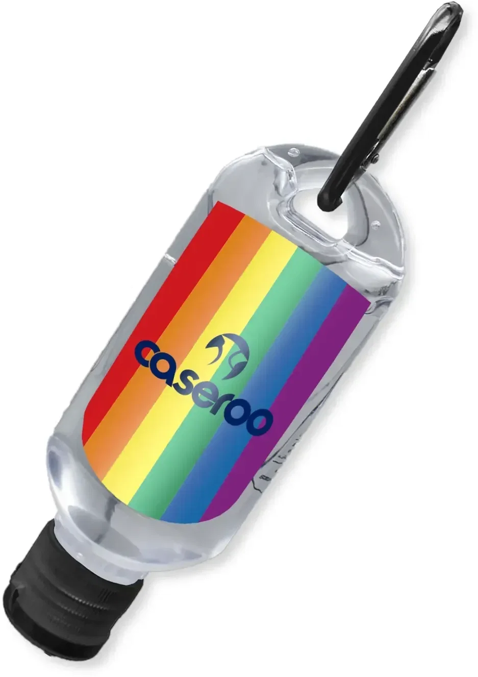 Personalized Logo Hand Sanitizer Keychain - 1.8oz — view 2
