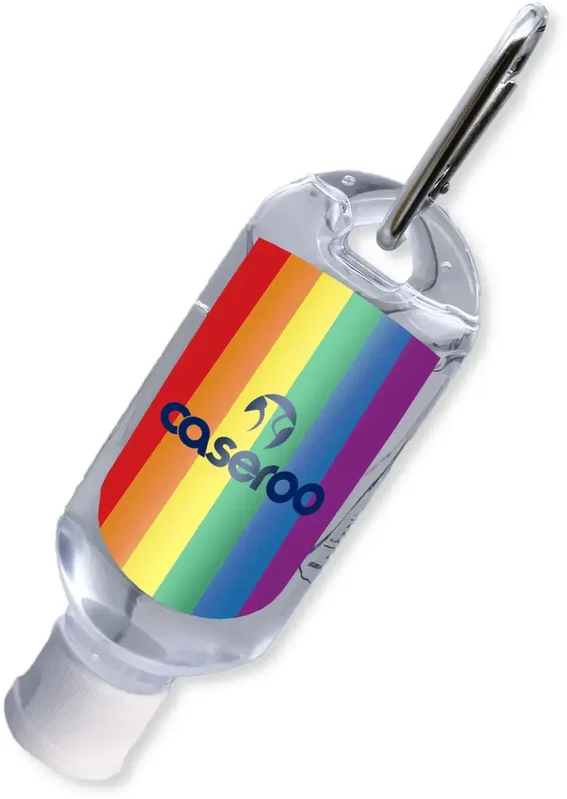 Personalized Logo Hand Sanitizer Keychain - 1.8oz — view 3