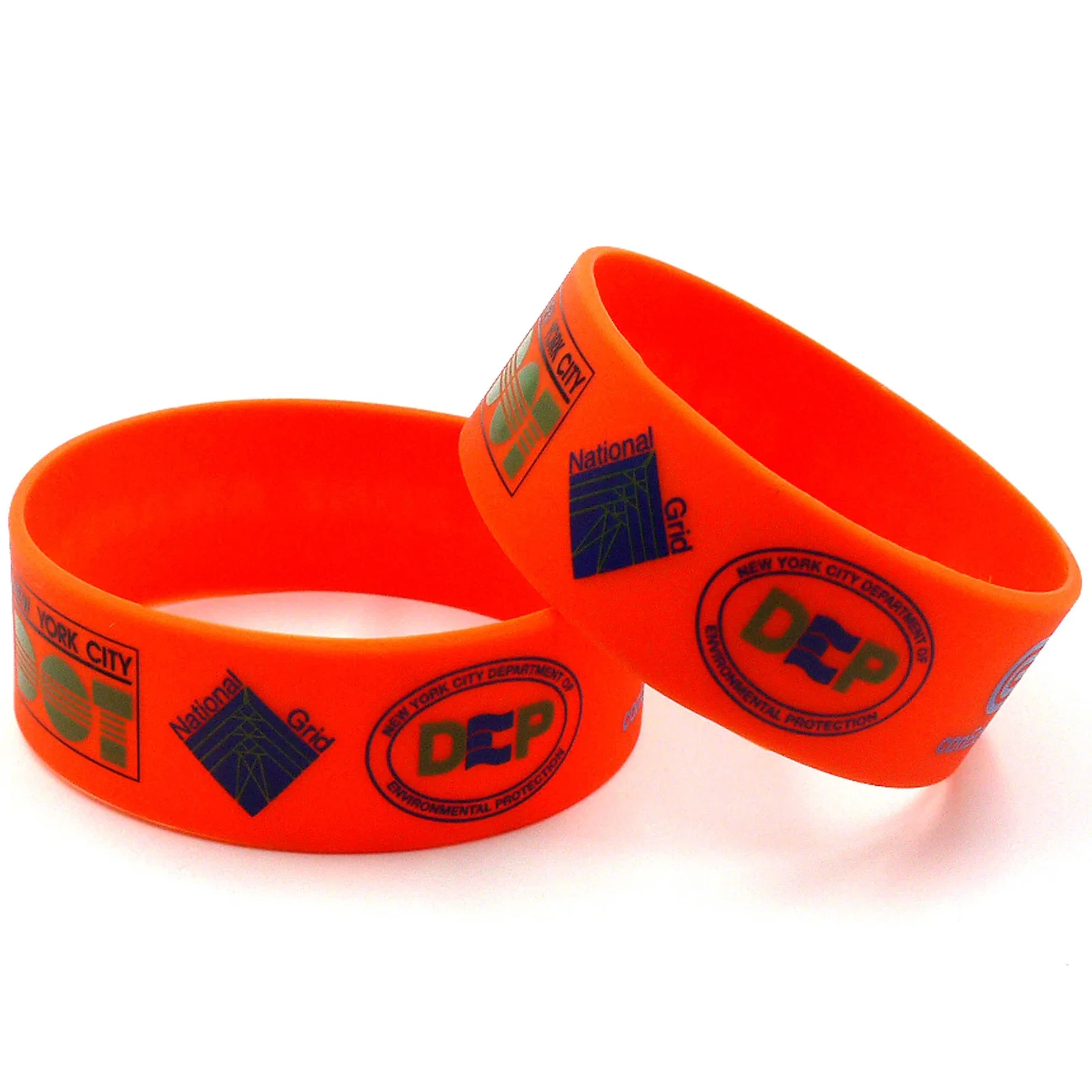 Printed Silicone Bracelets: 12mm