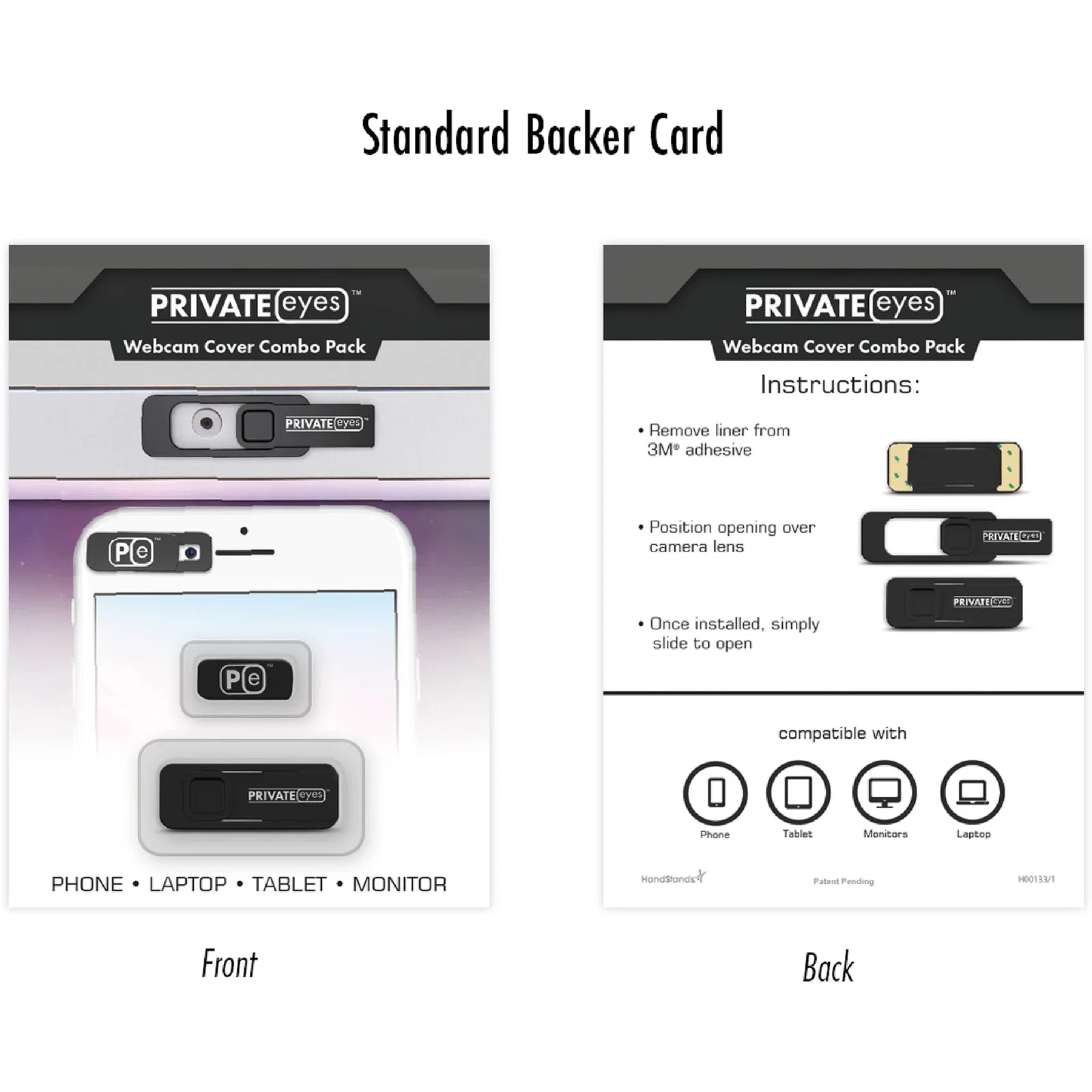 Private Eyes™ Combo: Standard Black & Mini Black — view 3