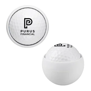 Pro Golf Ball Massager with Dimpled ABS Rubber Coating