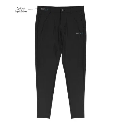 Golf pants cut for the course, offered in four colors