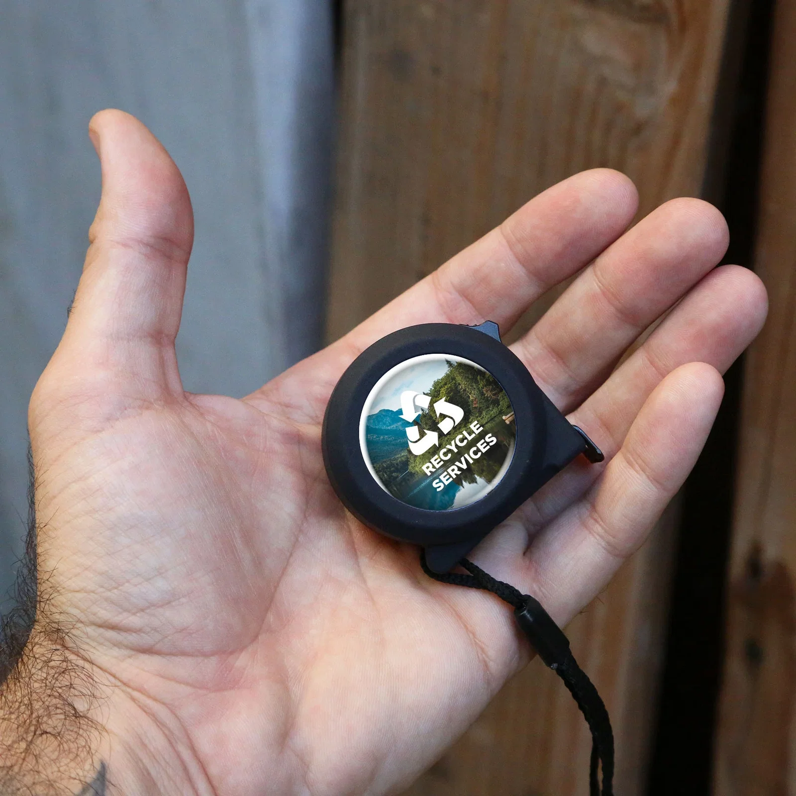 Proline 12' Tape Measure held in hand