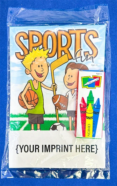 Promo Custom Sports Fun Kids Activity Pad