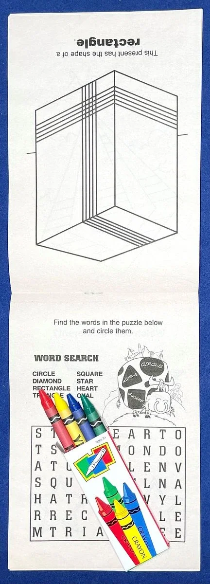 Promo Shapes are Fun Kids Activity Pad - One Color Imprint Available — view 2