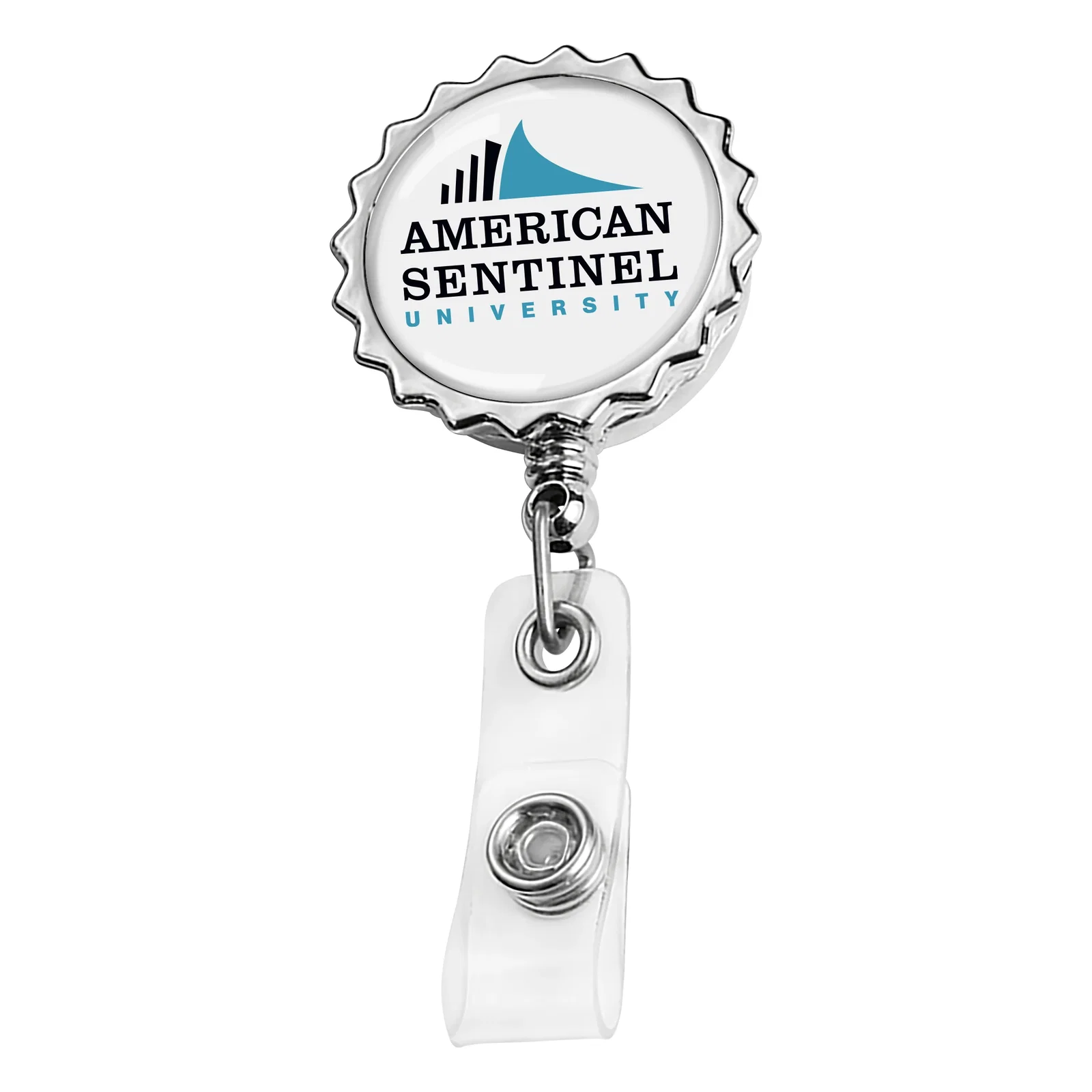 Promotional Bottle Cap Badge Reel — view 3