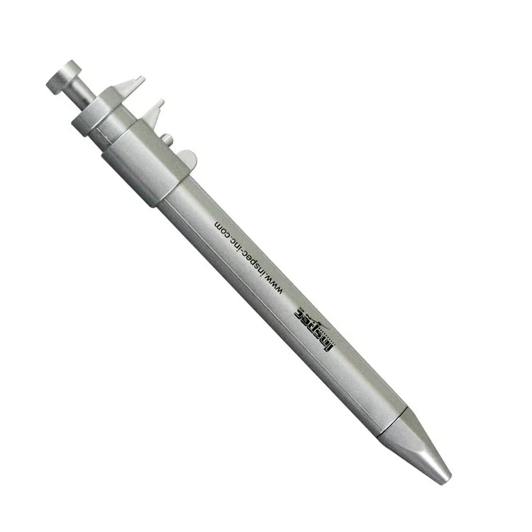 Promotional Silver Caliper Pen — view 4
